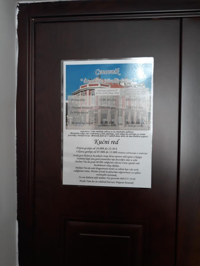 Prenociste Nikolas Grand Smederevo Exterior foto